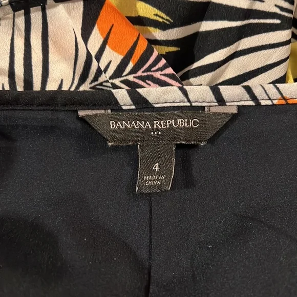 Banana Republic Women’s Floral Pront Maxi Dress size 4 - Picture 5 of 7